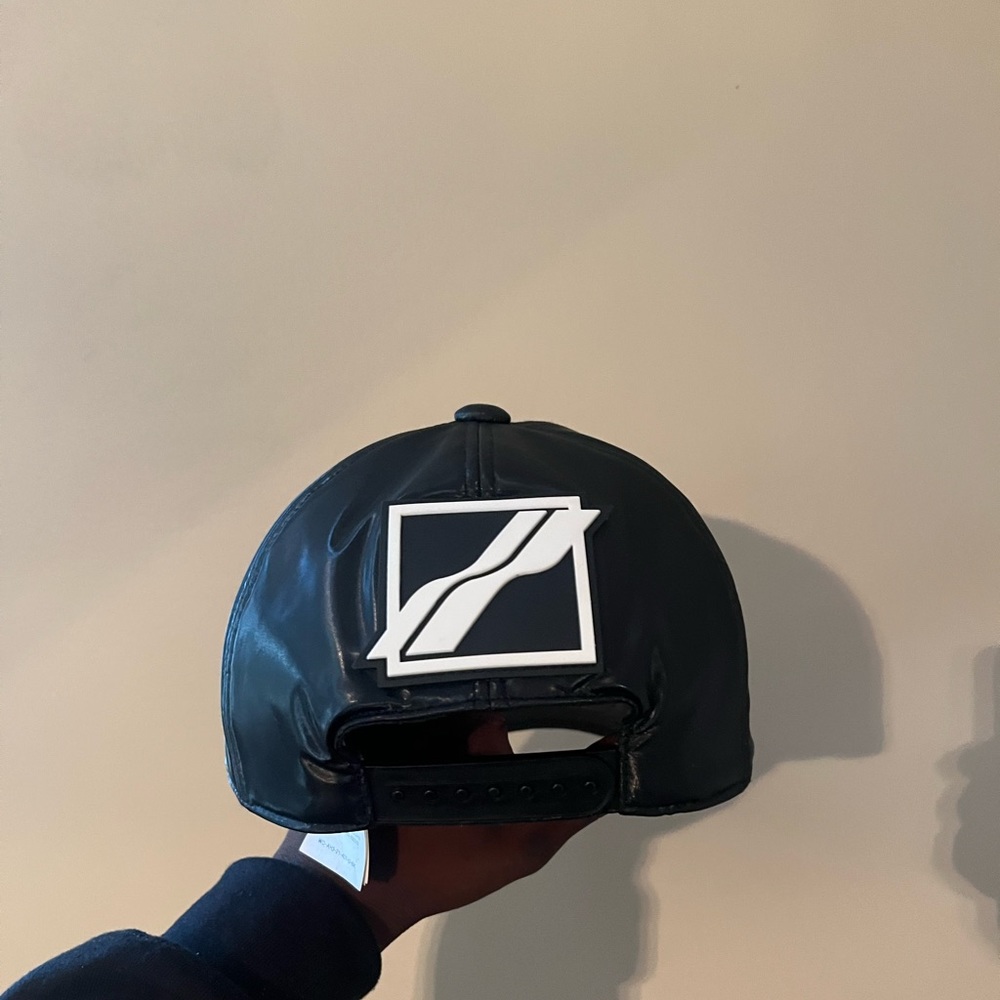 We11done padded taffeta adjustable cap